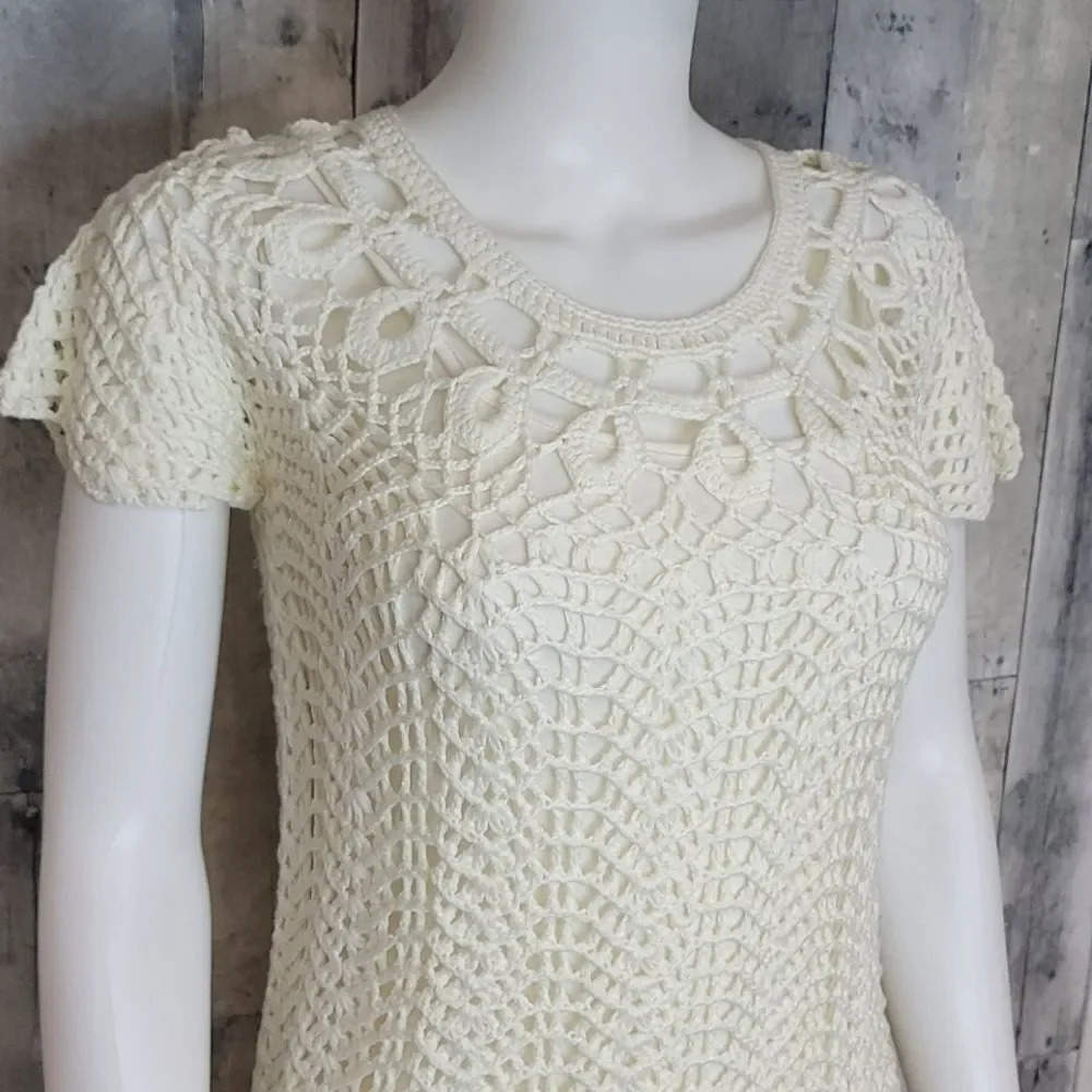 Show Me Your MuMu Crochet The Day Away Dress - Picture 6 of 12